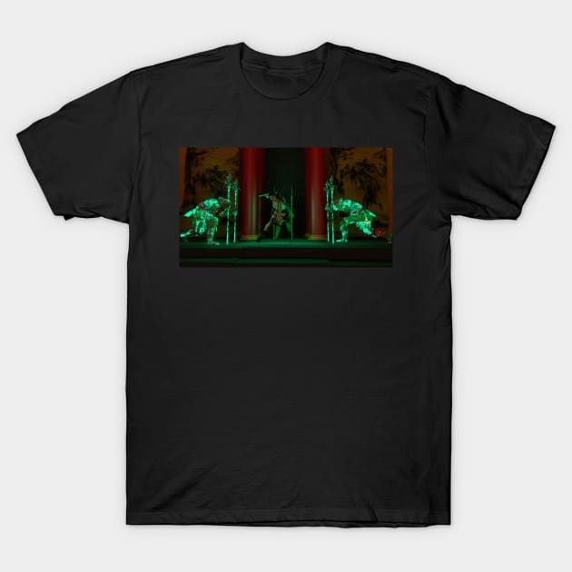 Floating islands jade guards T-Shirt by James-Cr